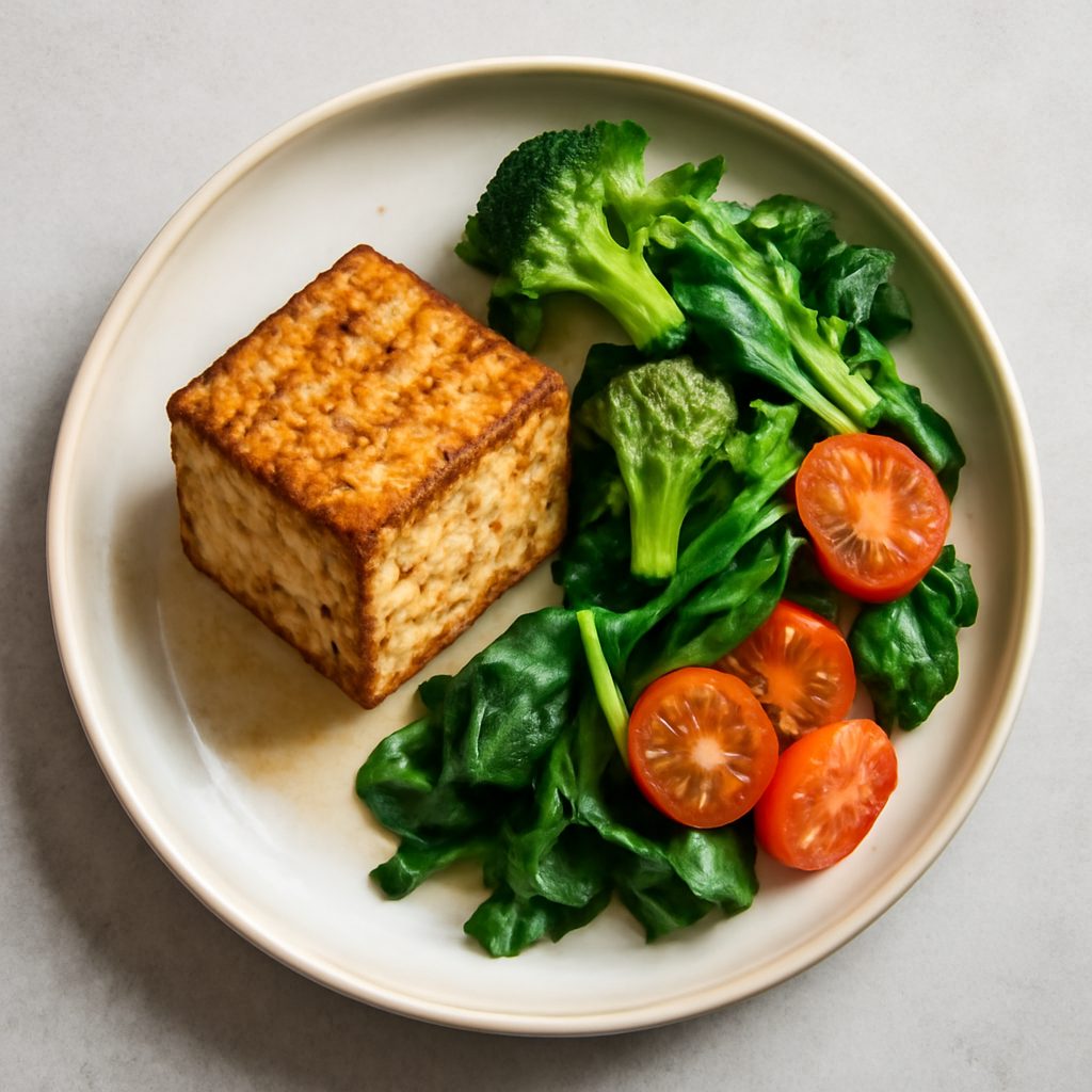 Cubo di zucchine, limone e carruba con glassa al limone Low Fat