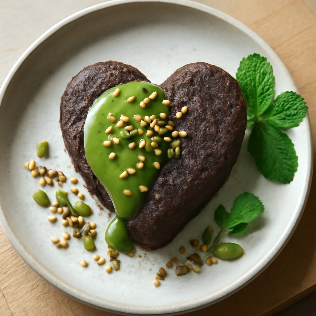 Cuore al Cioccolato e Pistacchio