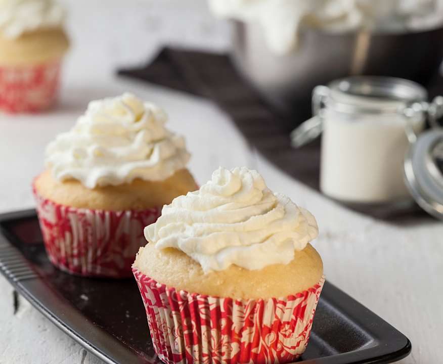 Cupcake ai fiori di sambuco Low Fat