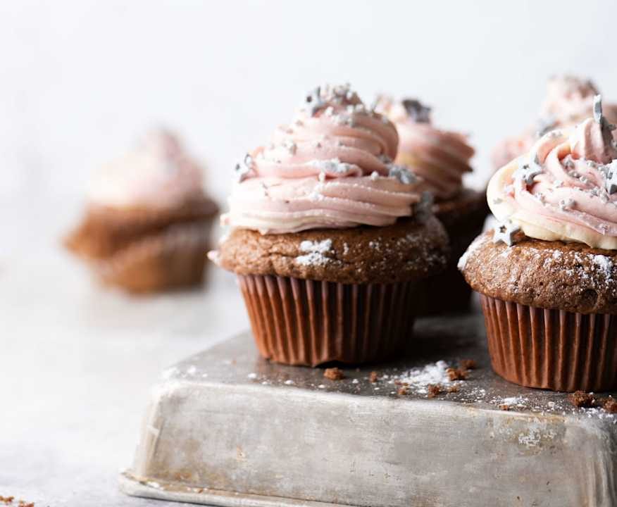 Cupcake al cioccolato (senza glutine) Low Carb