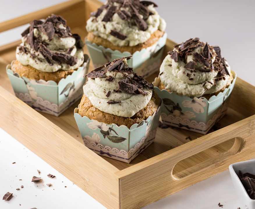 Cupcake al tè verde Protein