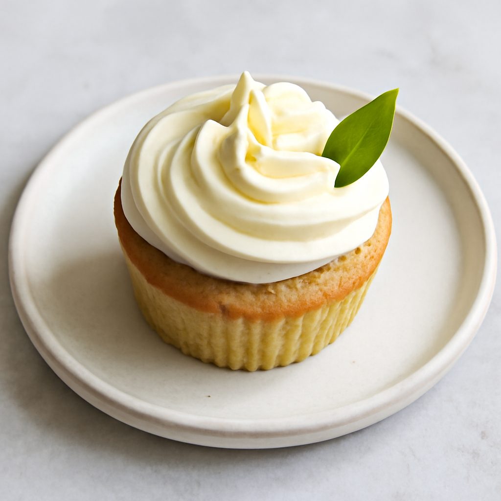Cupcake alla vaniglia proteico low-carb