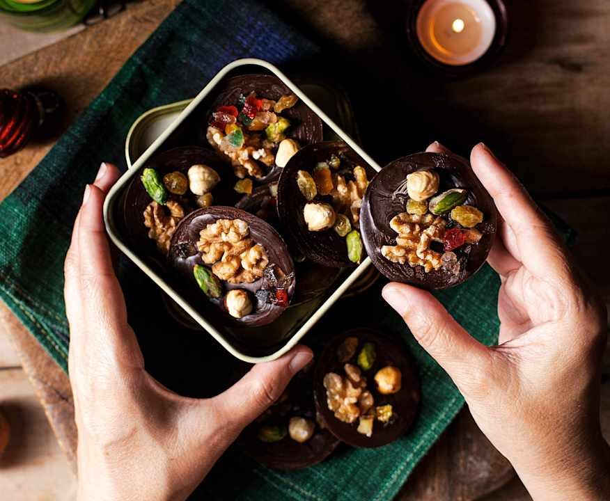 Cupolette di cioccolato e frutta secca Low Fat