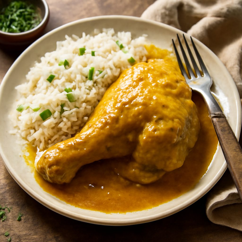 Pollo al Curry e Riso