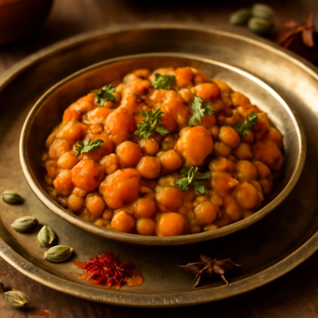 Curry di Ceci e Patata Dolce