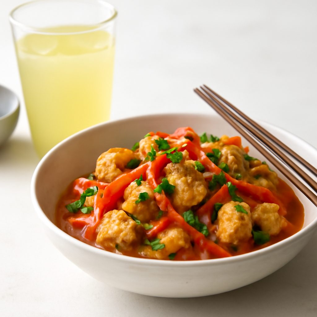 Curry di pollo Jalfrezi light – Asiatico del supermercato