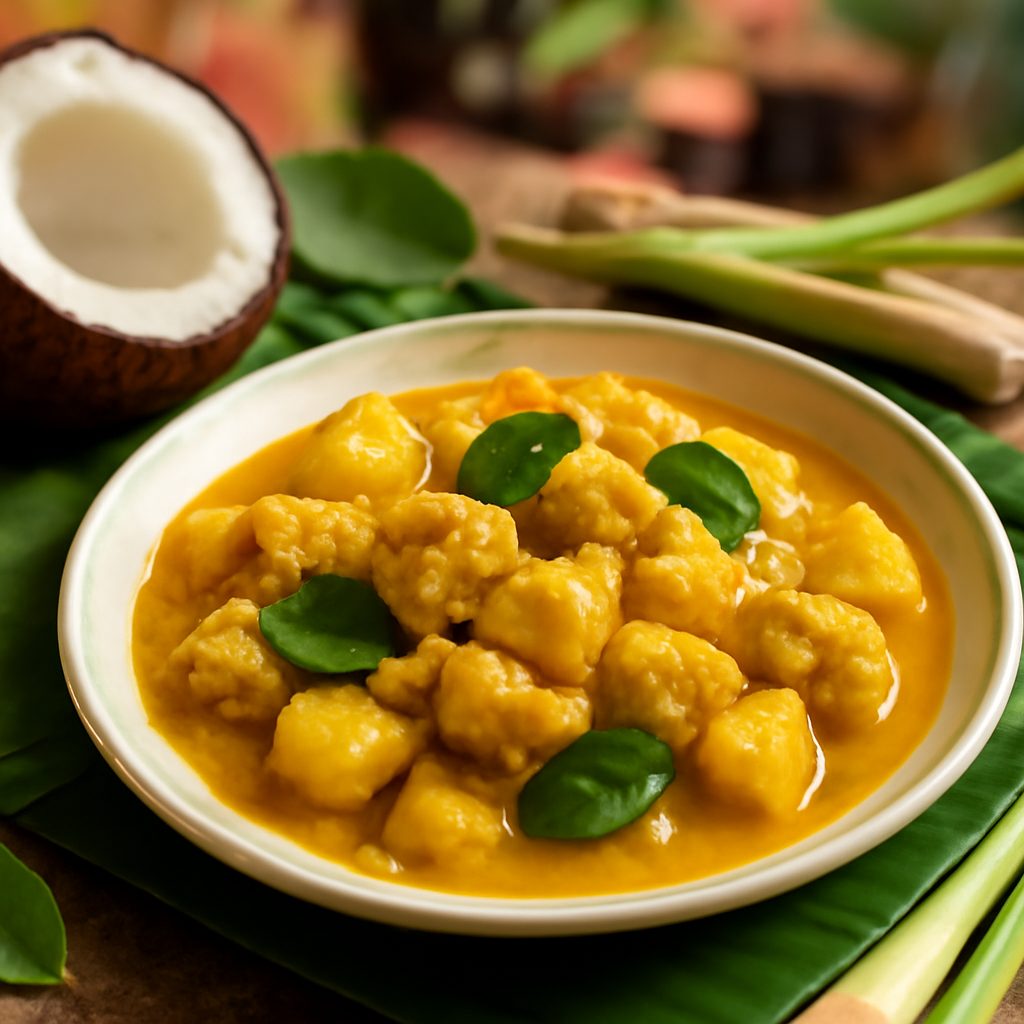 Curry Thai di Pollo e Ananas