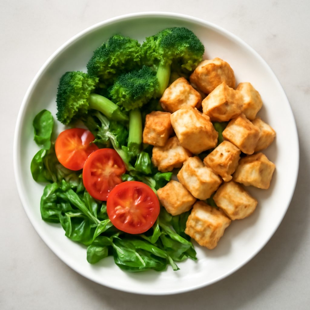 Dado di pollo proteico low-carb monoporzione