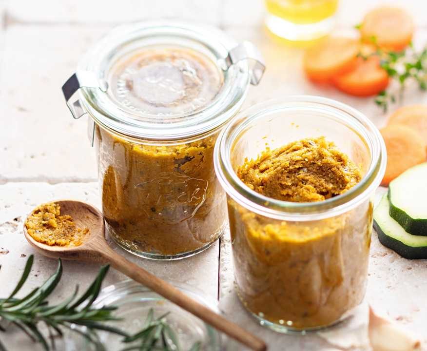 Dado per brodo vegetale senza sale Protein