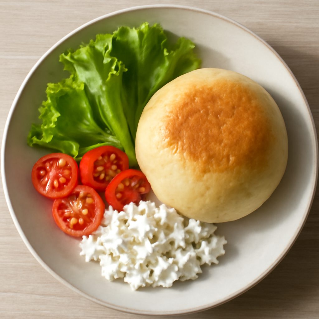 Dampfnudel con Composta di Ciliegie