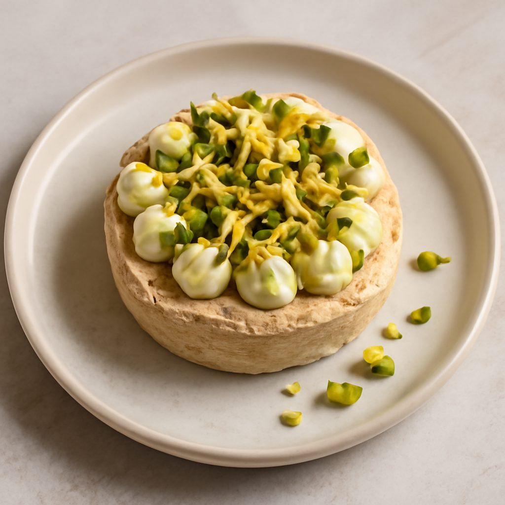 Daquoise ai pistacchi proteico low-carb