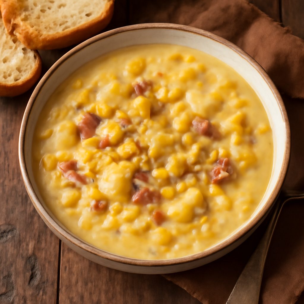 Zuppa di Mais dell'Era della Depressione