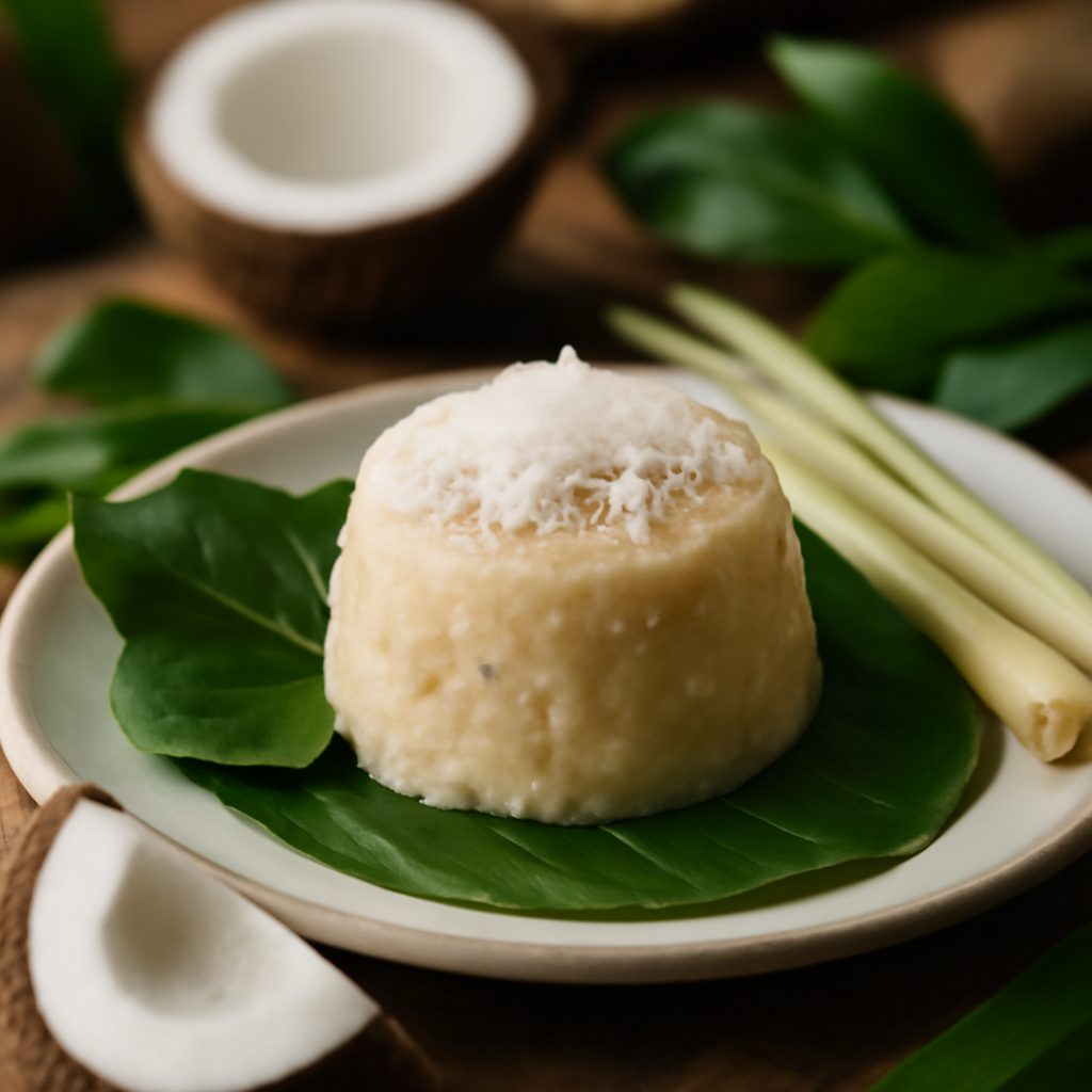 Dolce al Cocco e Banana Cotta a Vapore