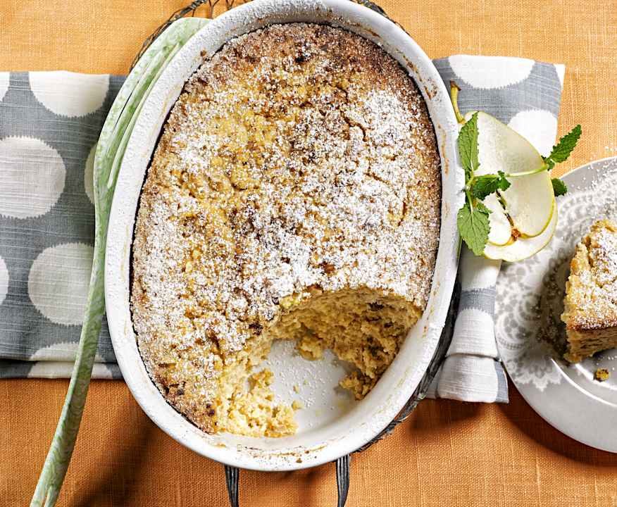 Dolce al cucchiaio di mele e miglio Low Fat