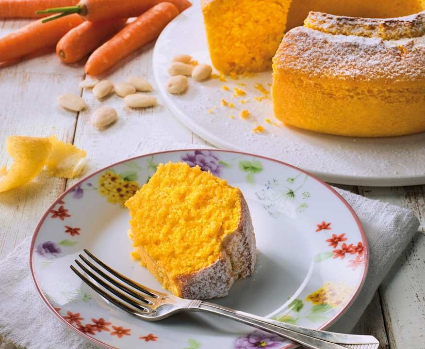 Dolce di carote e mandorle Low Fat