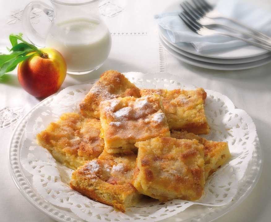 Dolcetti di pane e pesche Protein