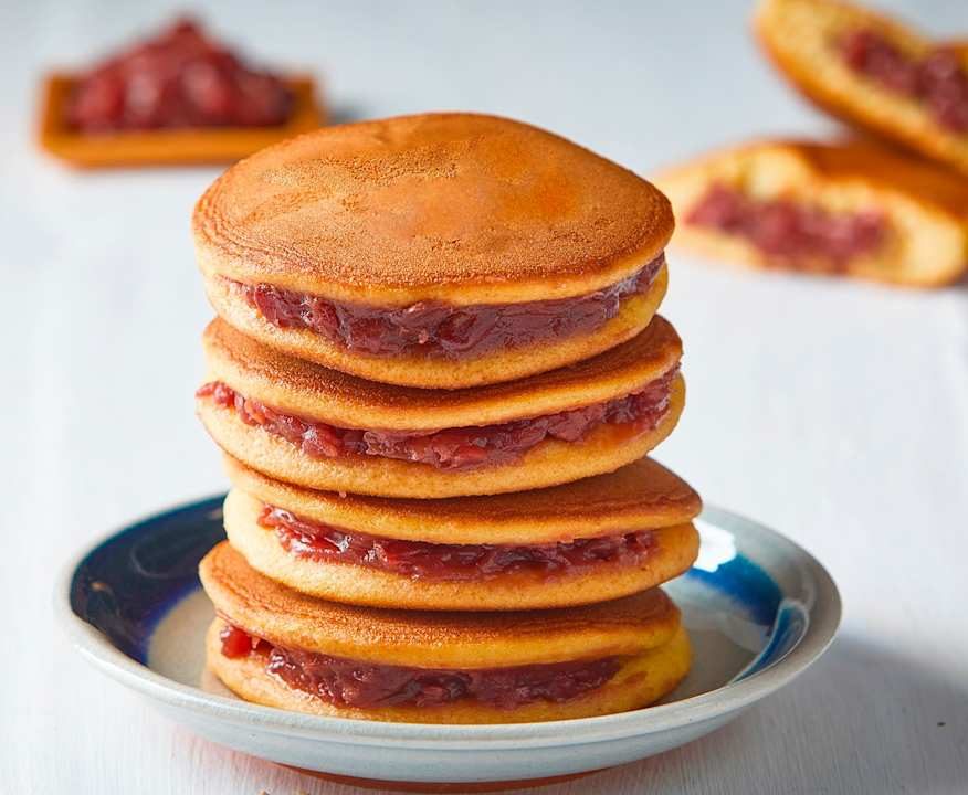 Dorayaki con crema di fagioli azuki Low Carb