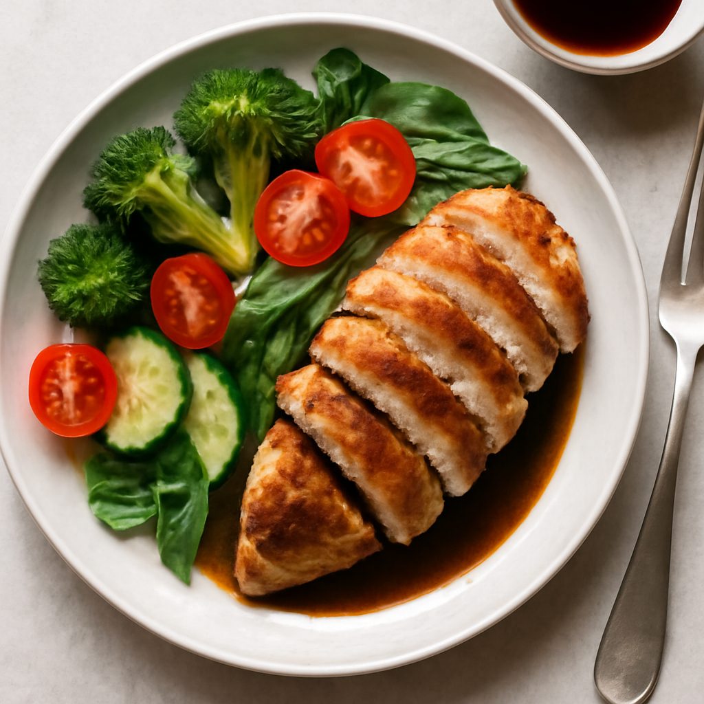 Dressing alla salsa di soia proteico low-carb