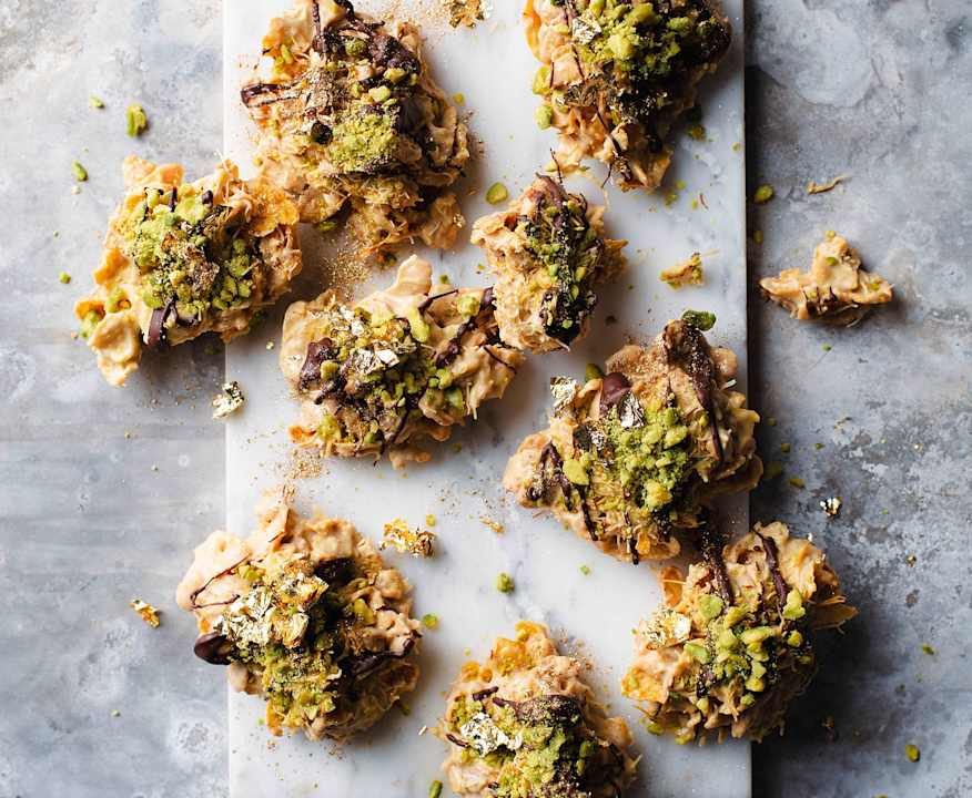 Dubai Crossies al cioccolato e pistacchio Low Fat
