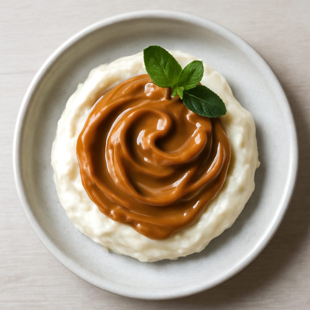 Dulce de leche proteico low-carb