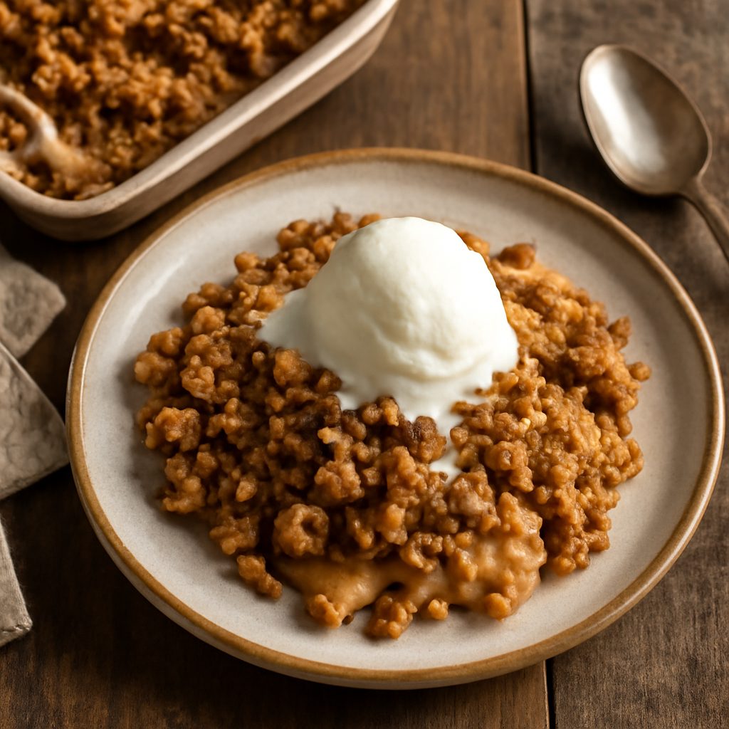 Crumble di Mele Facile Low Fat