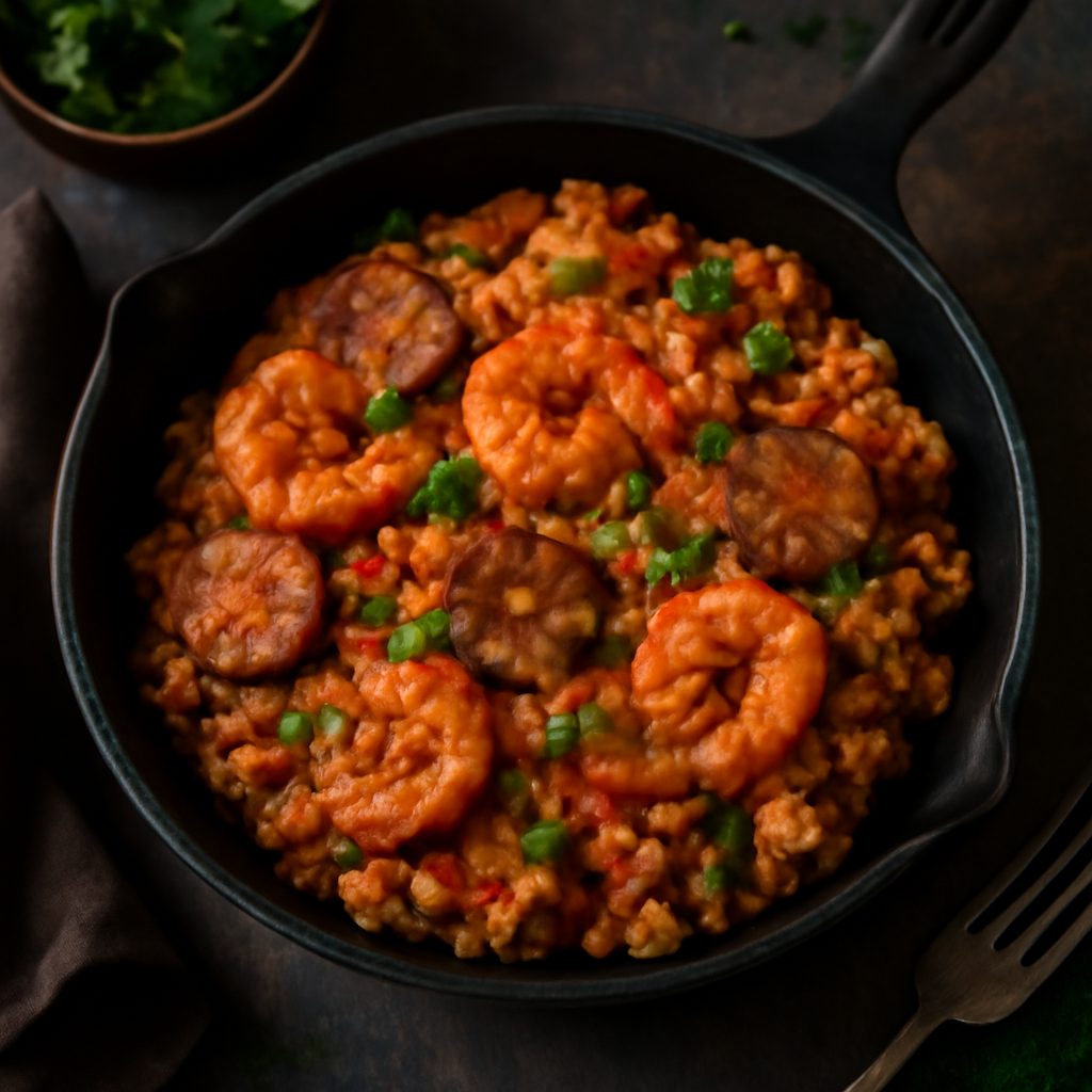 Jambalaya Cajun Facile Low Fat