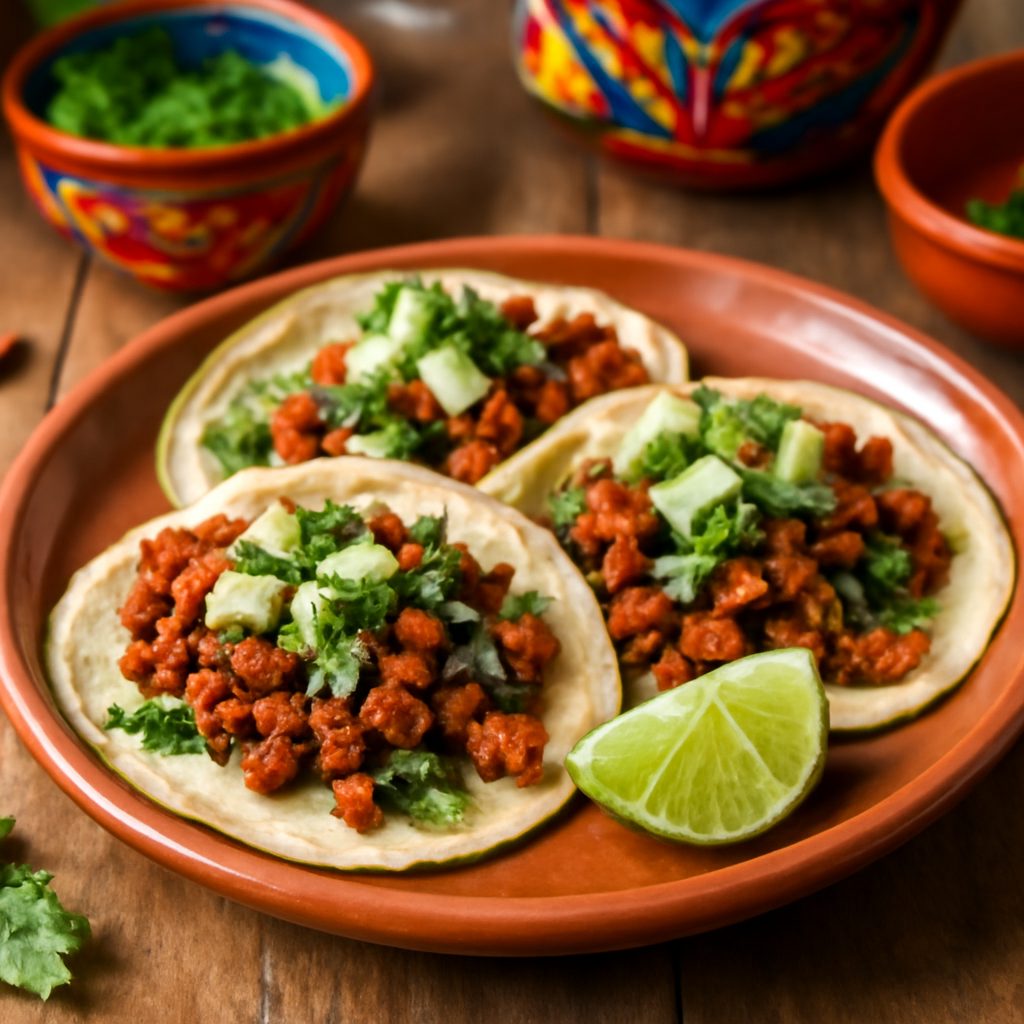 Easy Chorizo Street Tacos Light Low-Carb