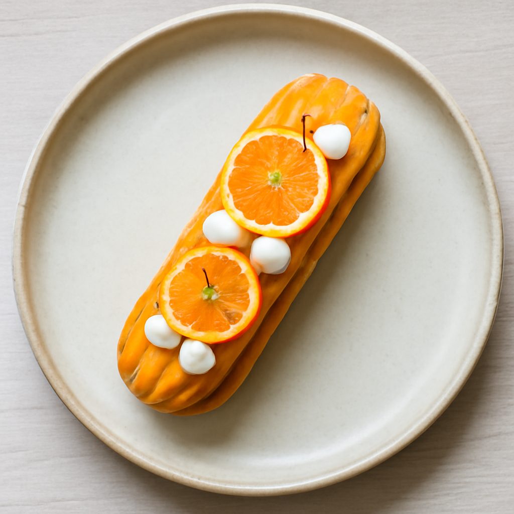 Éclair all'arancia