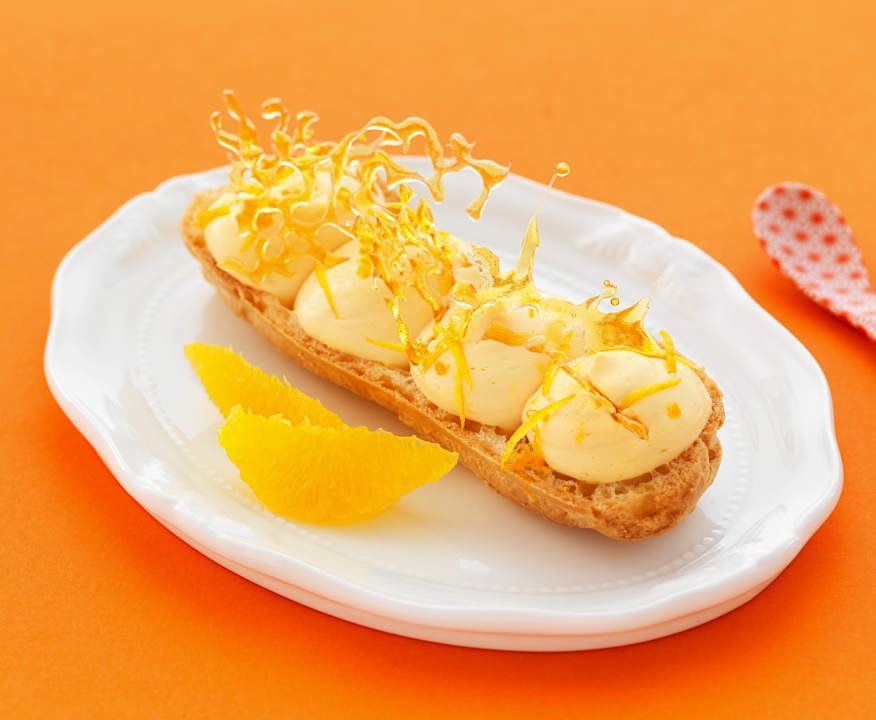 Éclair all'arancia  Low Fat