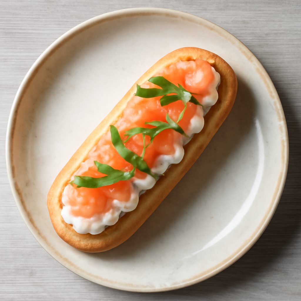 Éclair ai Lamponi e Pistacchio