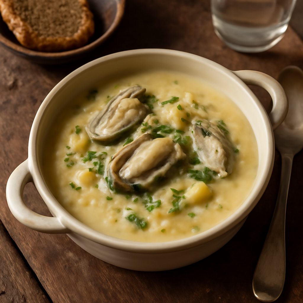 Elegante Zuppa di Ostriche