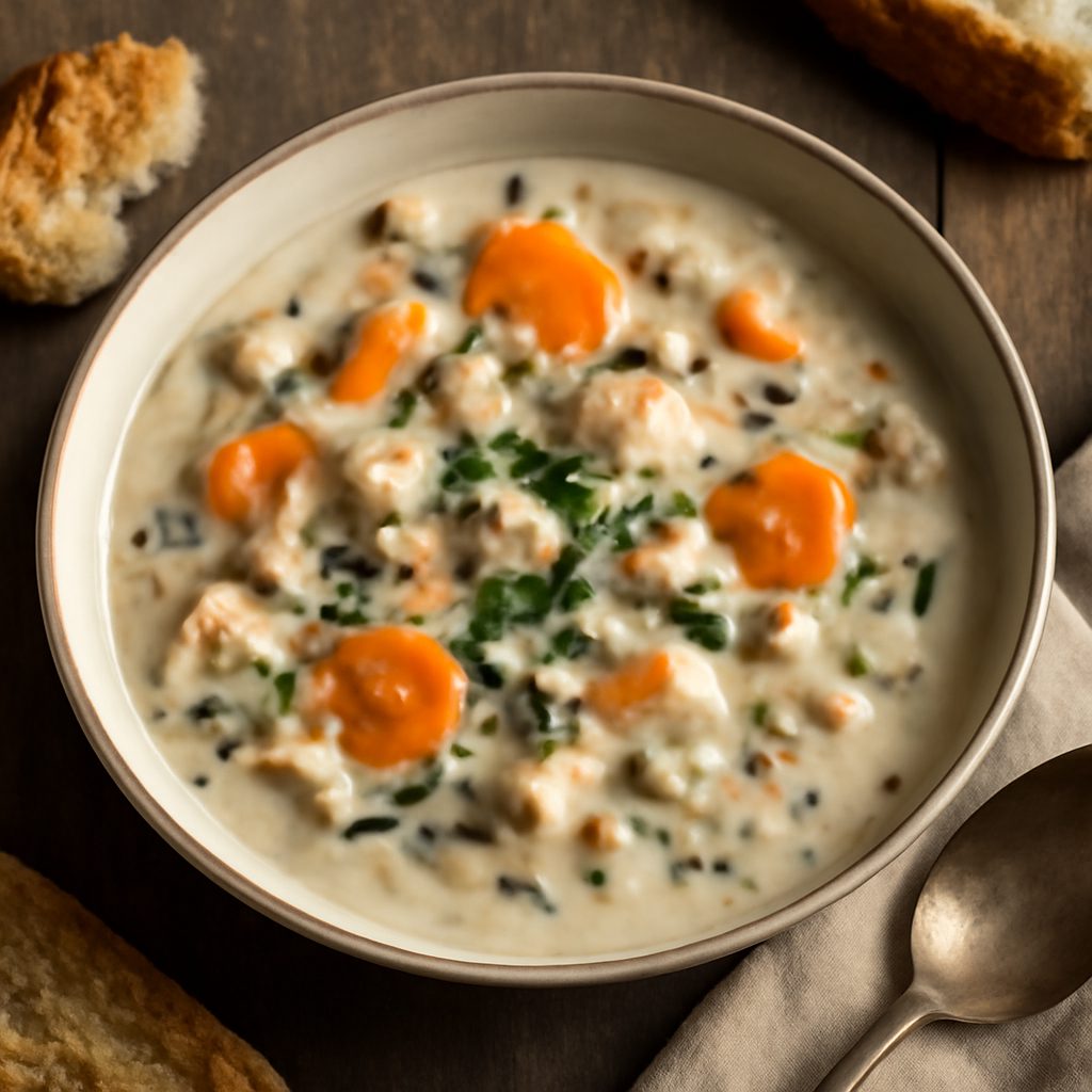 Zuppa Elegante di Riso Selvatico Protein