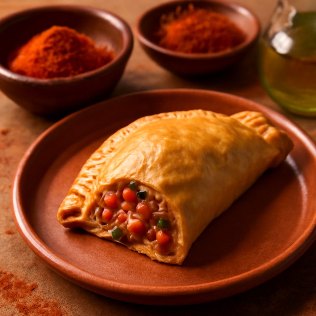 Empanada Spagnola al Prosciutto, Formaggio e Uovo