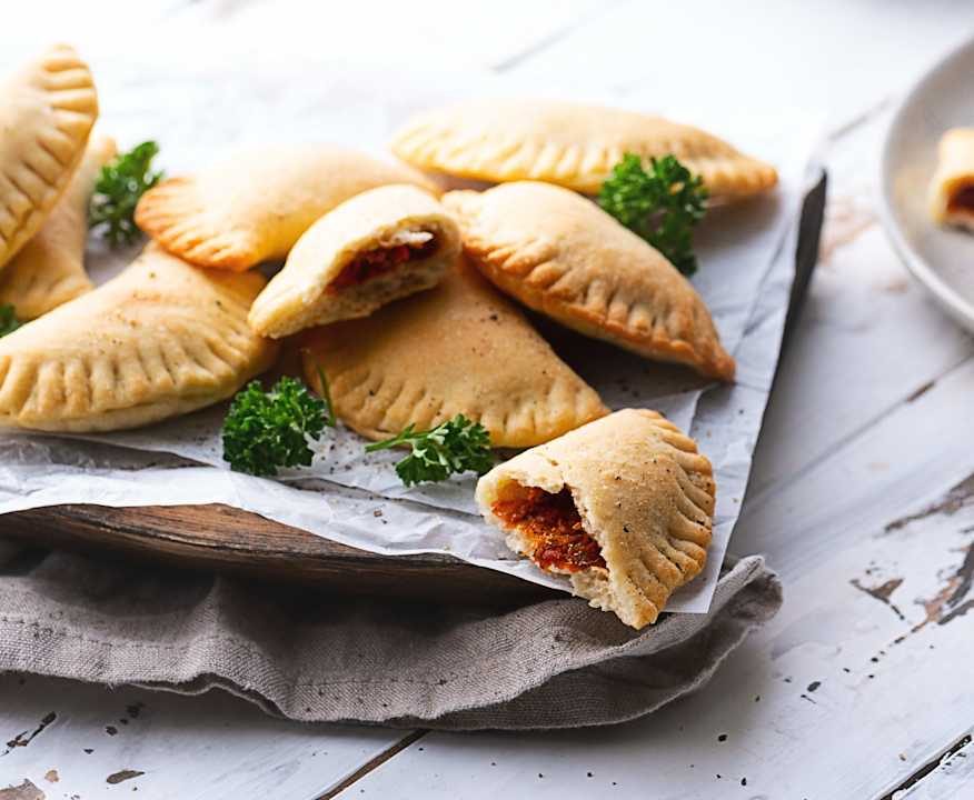 Empanadas funghi e peperoni (vegan) Protein