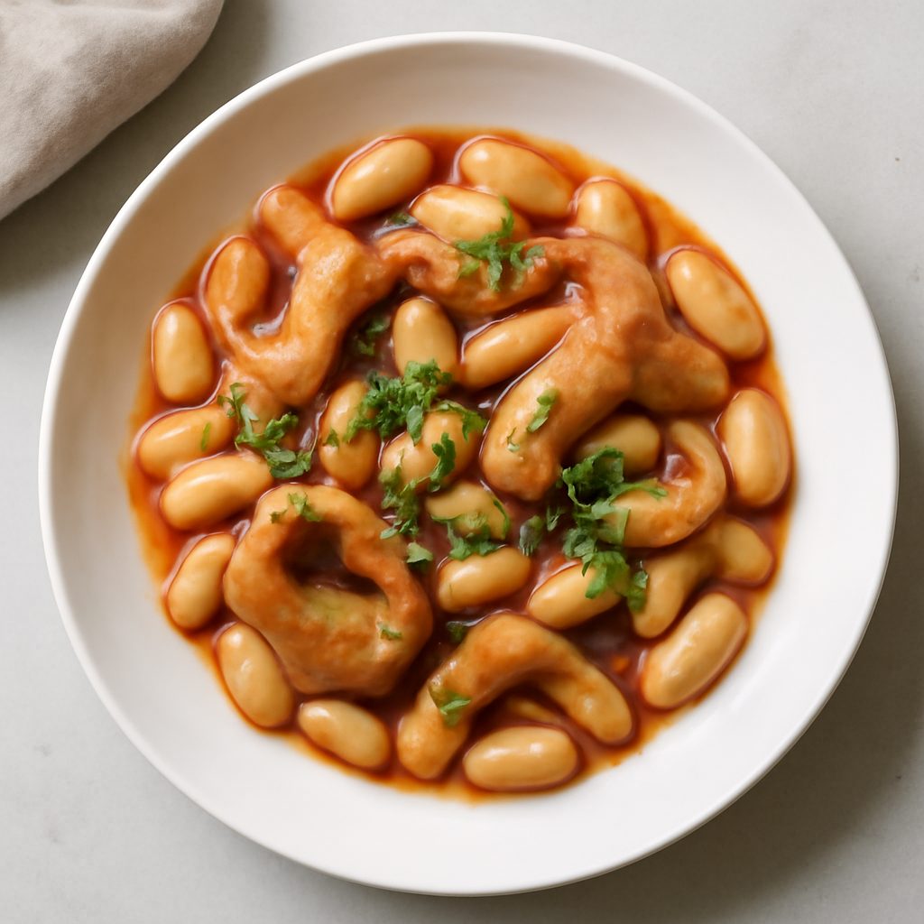 Fagioli con le cotiche proteico low-carb