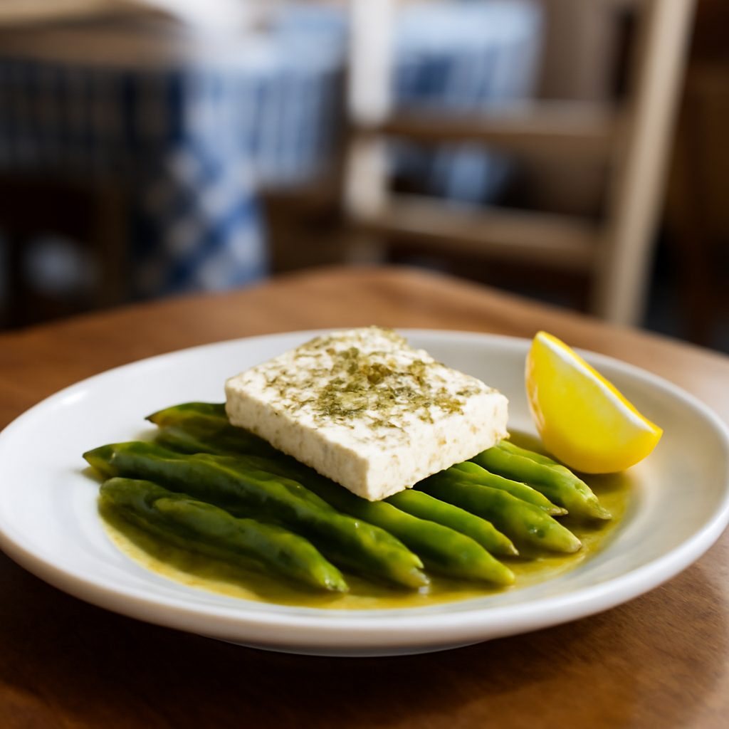 Fagiolini e Feta alla Greca