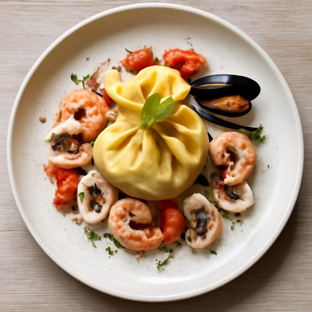 Fagottini al profumo di mare Proteici Low-Carb
