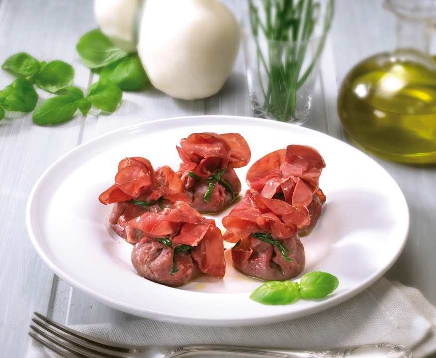 Fagottini di bresaola e scamorza al Varoma Low Carb