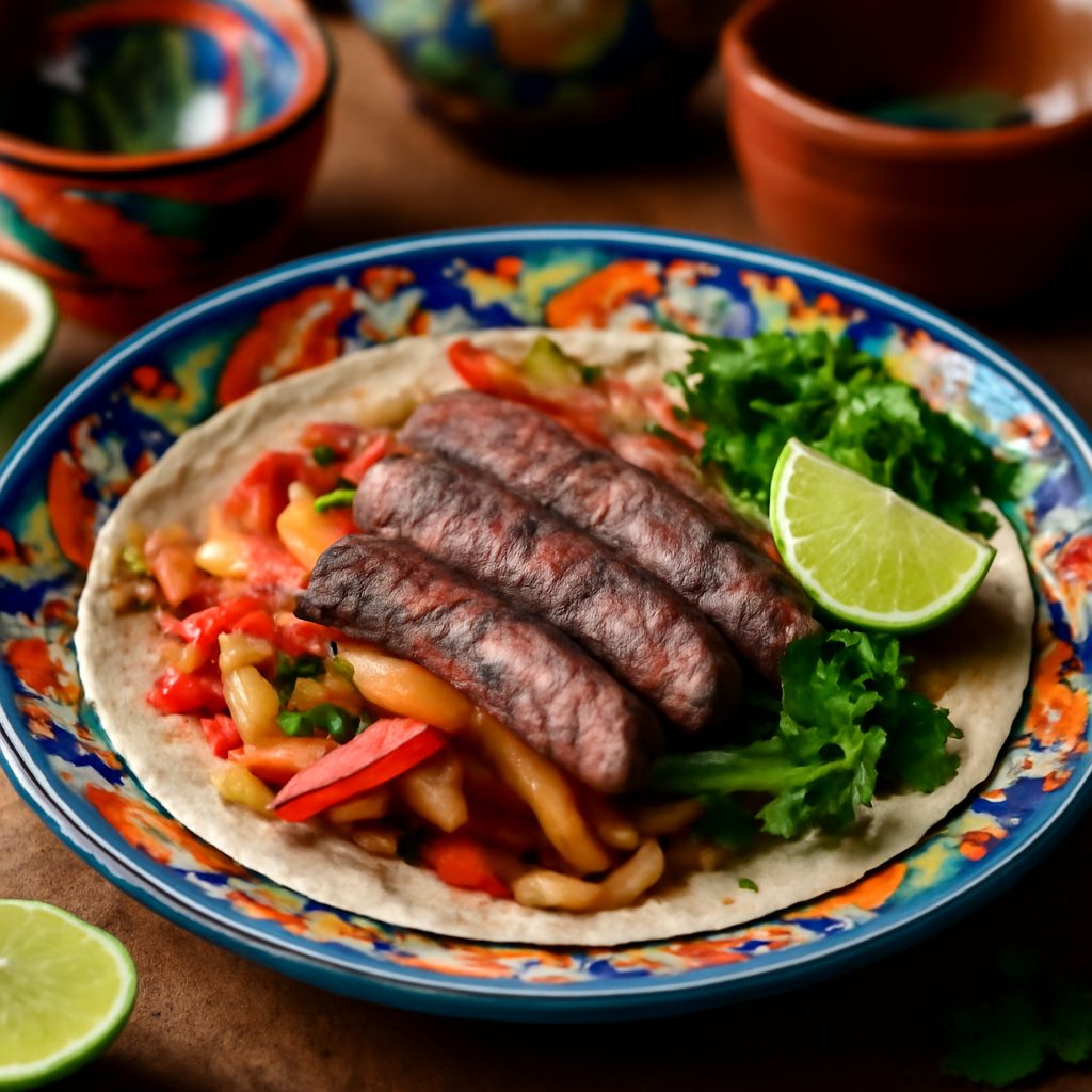 Fajitas di Flank Steak con Verdure al Forno