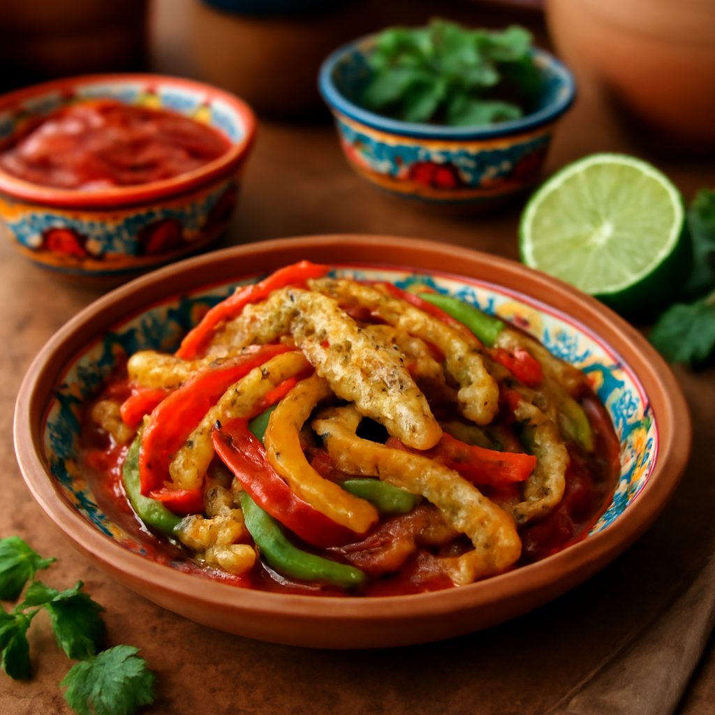 Fajitas di Pollo al Forno Low Fat