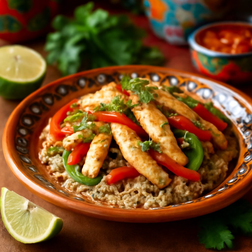 Fajitas di Pollo al Limone