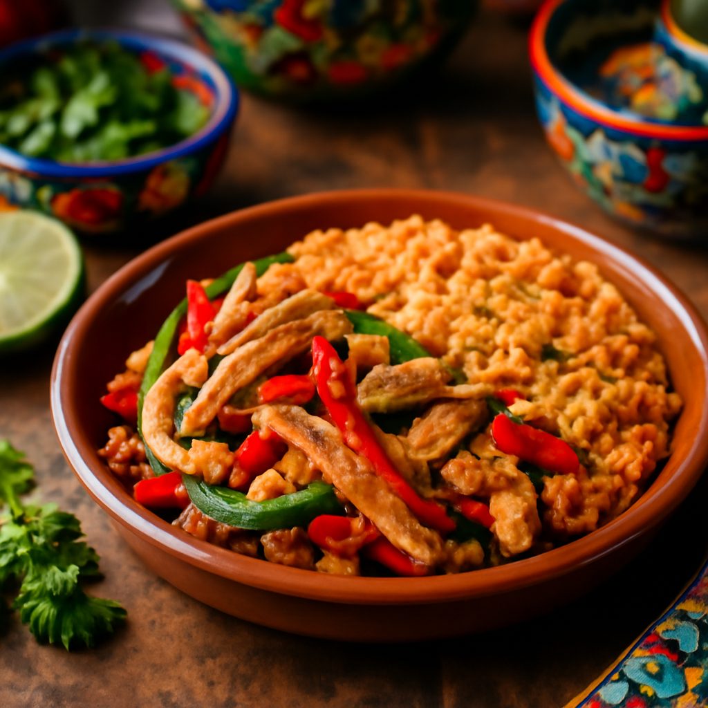 Fajitas di Pollo alla Messicana in