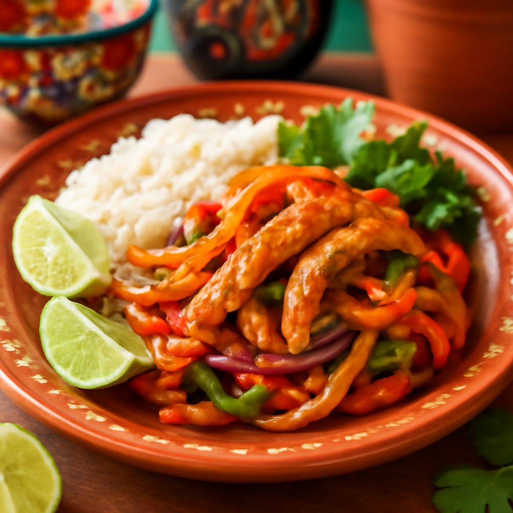 Fajitas di Pollo Fit alla Messicana Low Fat