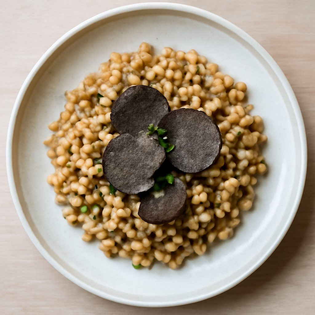 Farro al tartufo Low-Carb Proteico