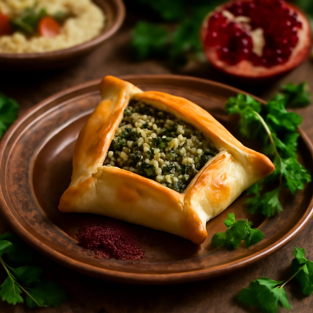 Fatayer Libanese - Polpettone Speziato in Crosta Low Carb