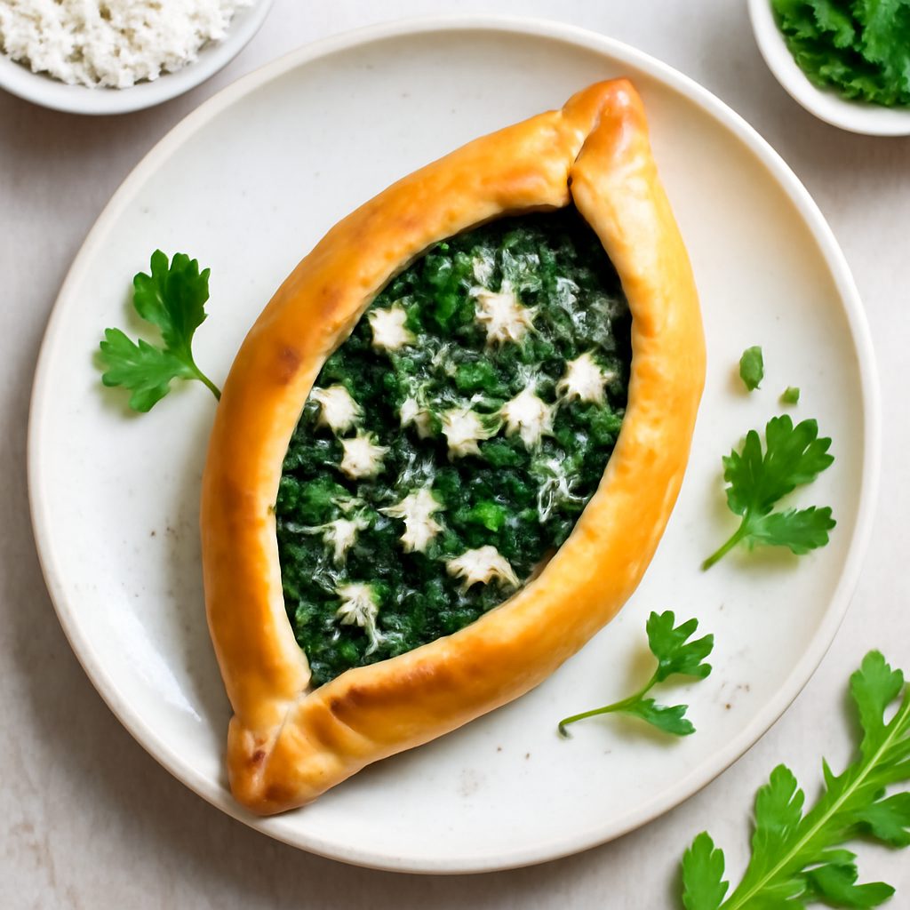 Fatayer proteico con formaggio e menta low-carb