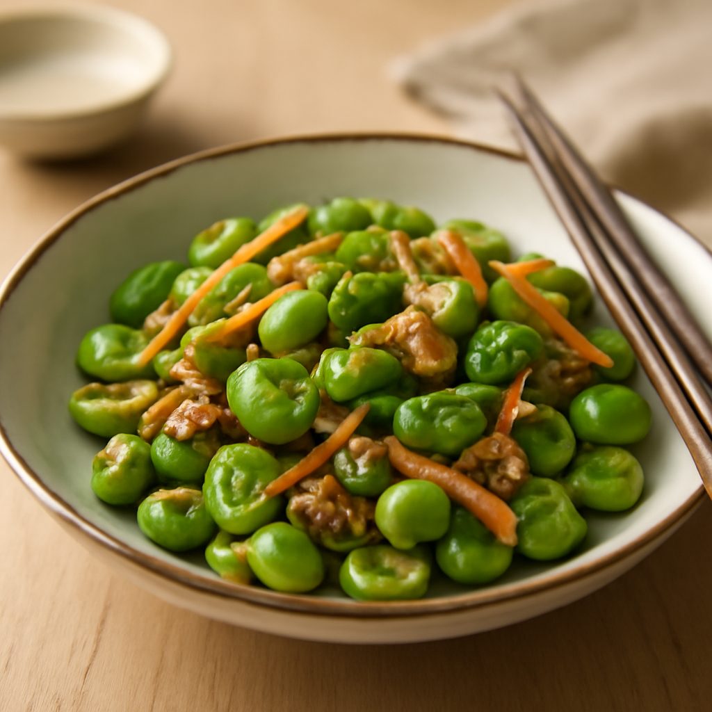Fave Saltate all'Asiatica Light