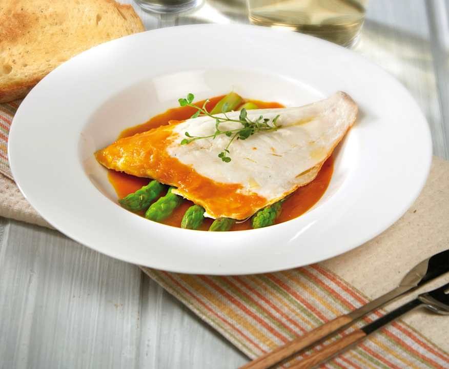 Filetti di orata con crema di peperoni Low Carb