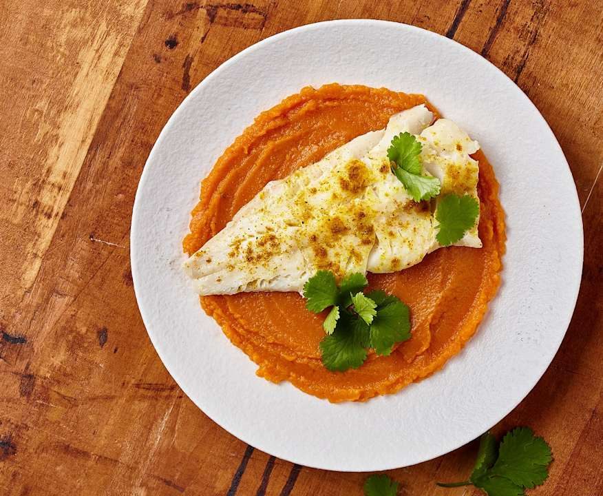 Filetti di pesce pagro con patate dolci Protein