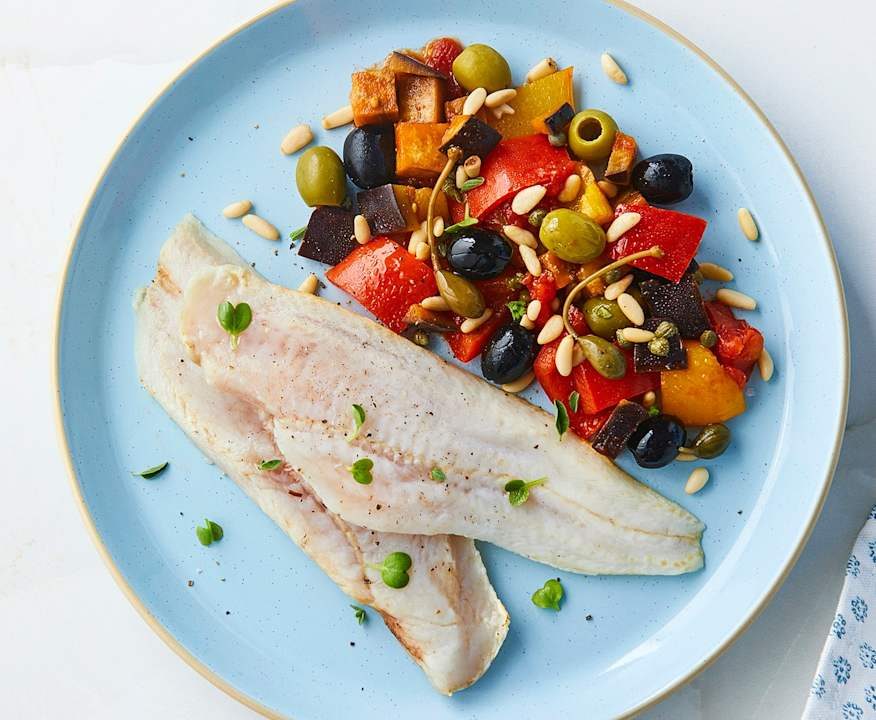 Filetti di pesce persico con caponata (Bimby Friend) Protein